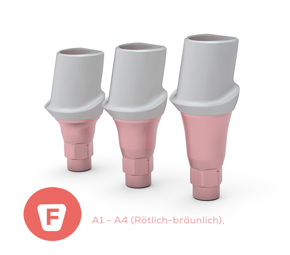 ICX-Ø3.3 Zero Bone Loss CerICX Abutment, Frontzahn, A