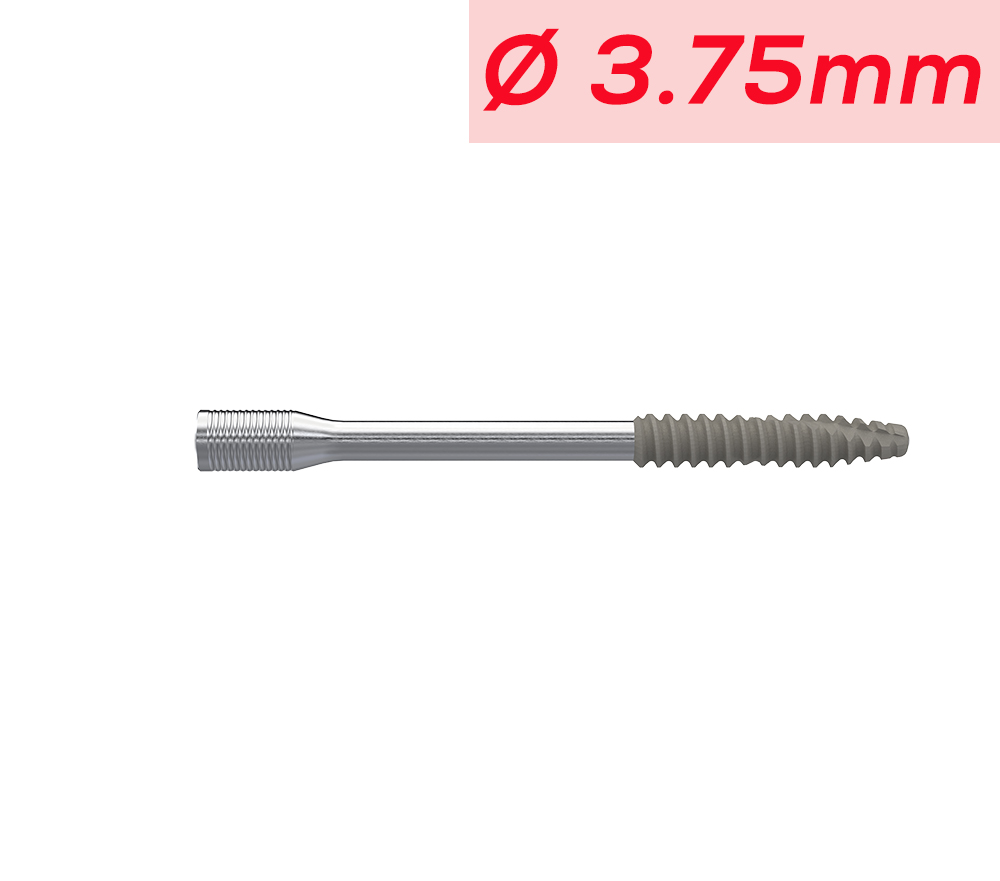 ICX-ZYGOMA Implantat, rot Ø 3.75 rund