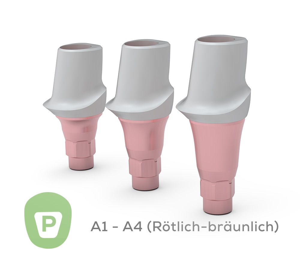 ICX-Ø3.3 Zero Bone Loss CerICX Abutment, Prämolar, A