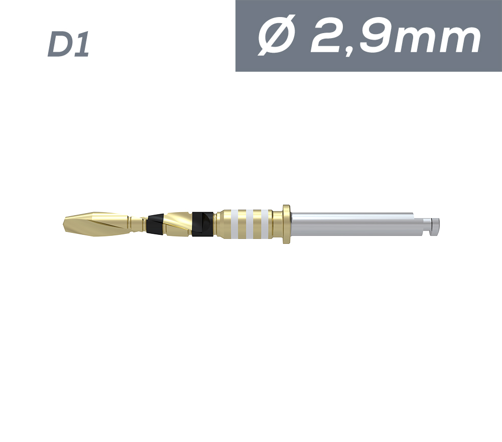 ICX-ALL-IN-ONE BOHRER, Ø 2.9mm D1