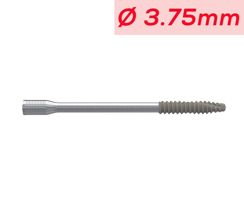ICX-ZYGOMA Implantat, rot Ø 3.75 rund
