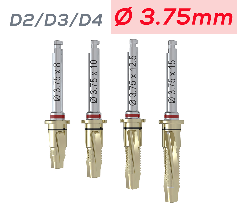 ICX-ALL-IN-ONE BOHRER, Ø 3,75mm D2/D3/D4