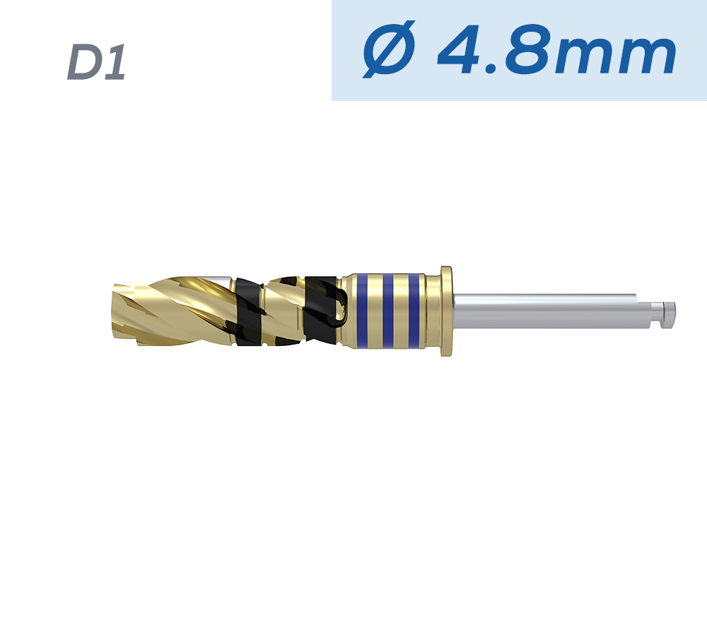 ICX-ALL-IN-ONE BOHRER, Ø 4,8mm D1