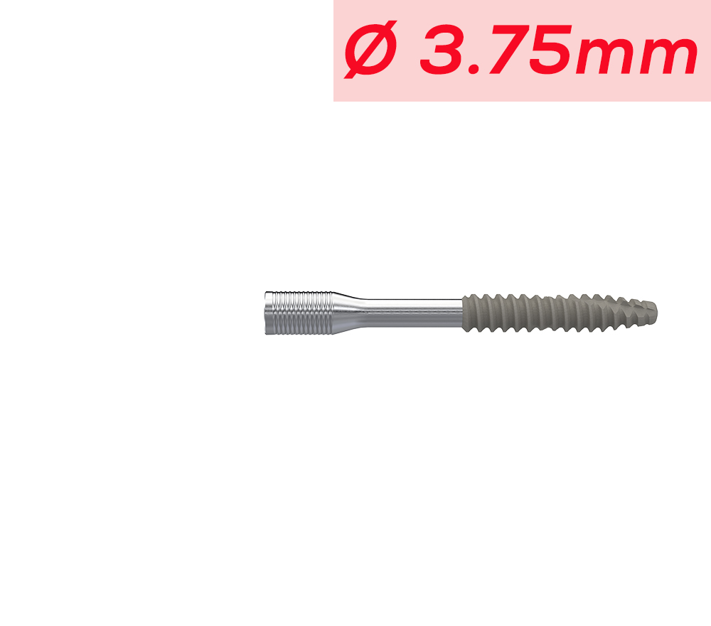 ICX-ZYGOMA Implantat, rot Ø 3.75 rund
