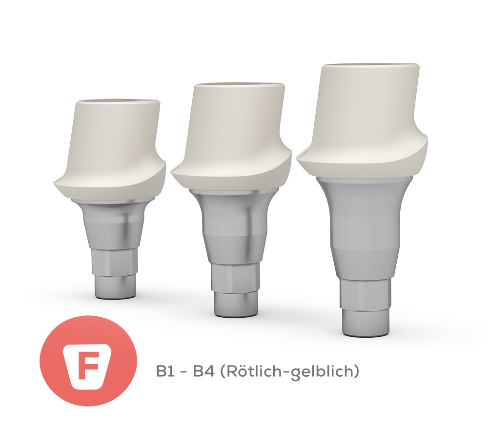 ICX Zero Bone Loss CerICX Abutment, Frontzahn, B