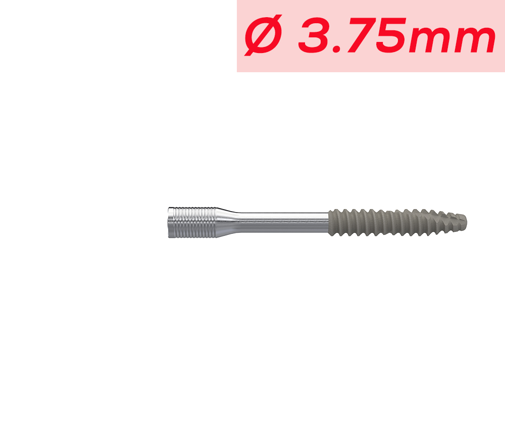ICX-ZYGOMA Implantat, rot Ø 3.75 rund
