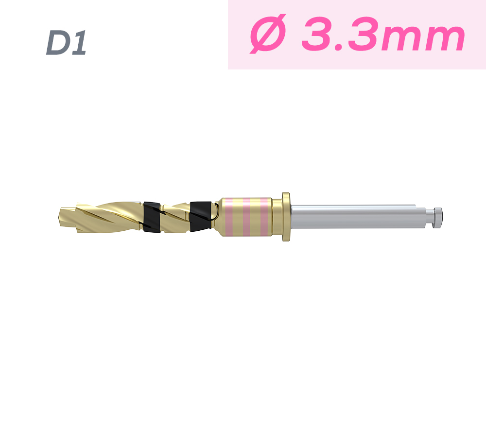 ICX-ALL-IN-ONE BOHRER, Ø 3,3mm D1