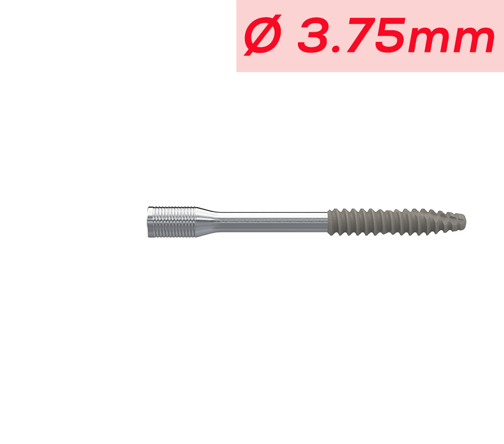 ICX-ZYGOMA Implantat, rot Ø 3.75 rund