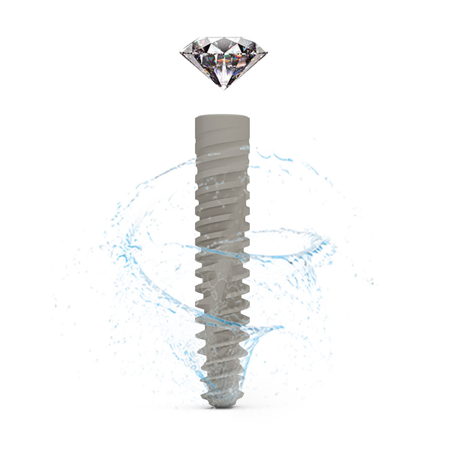 ICX-DIAMOND-TUBER Implantat Ø 4.1mm