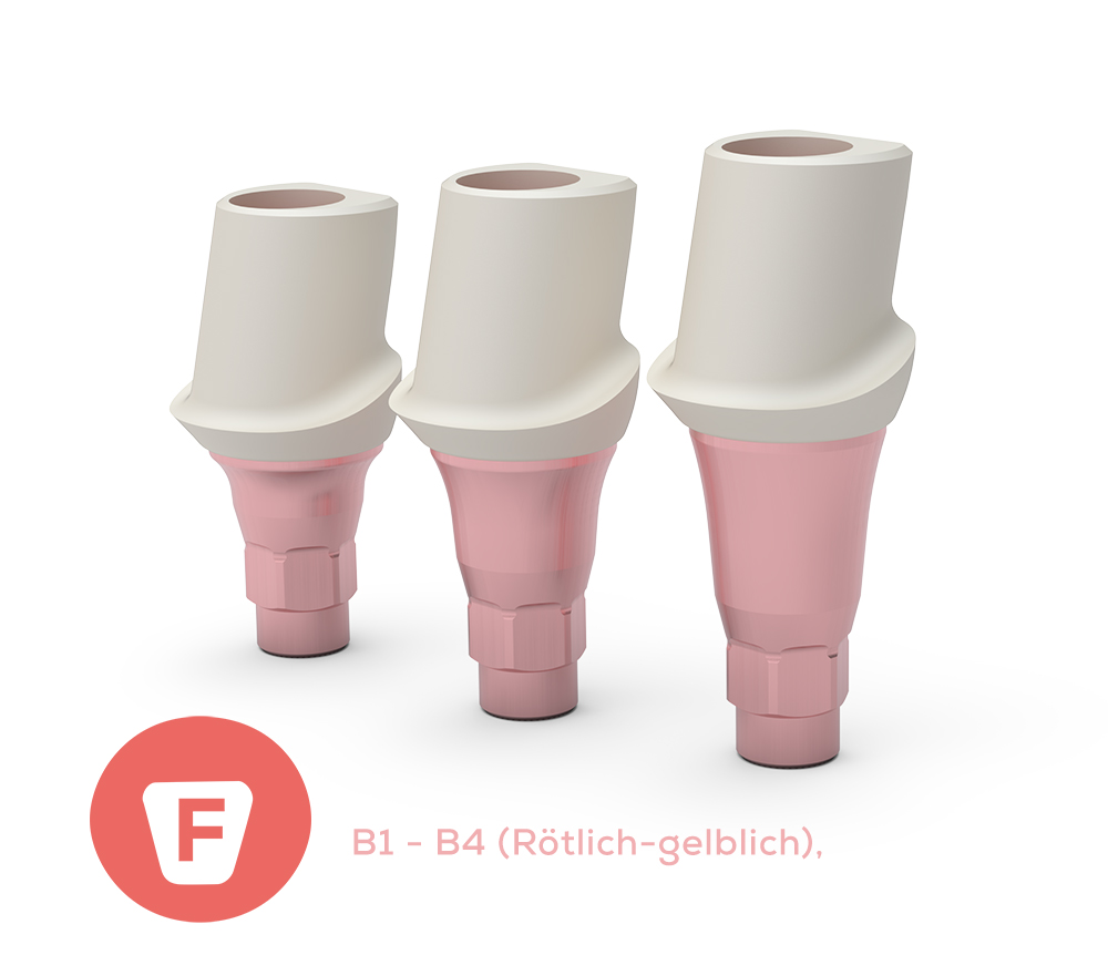 ICX-Ø3.3 Zero Bone Loss CerICX Abutment, Frontzahn, B