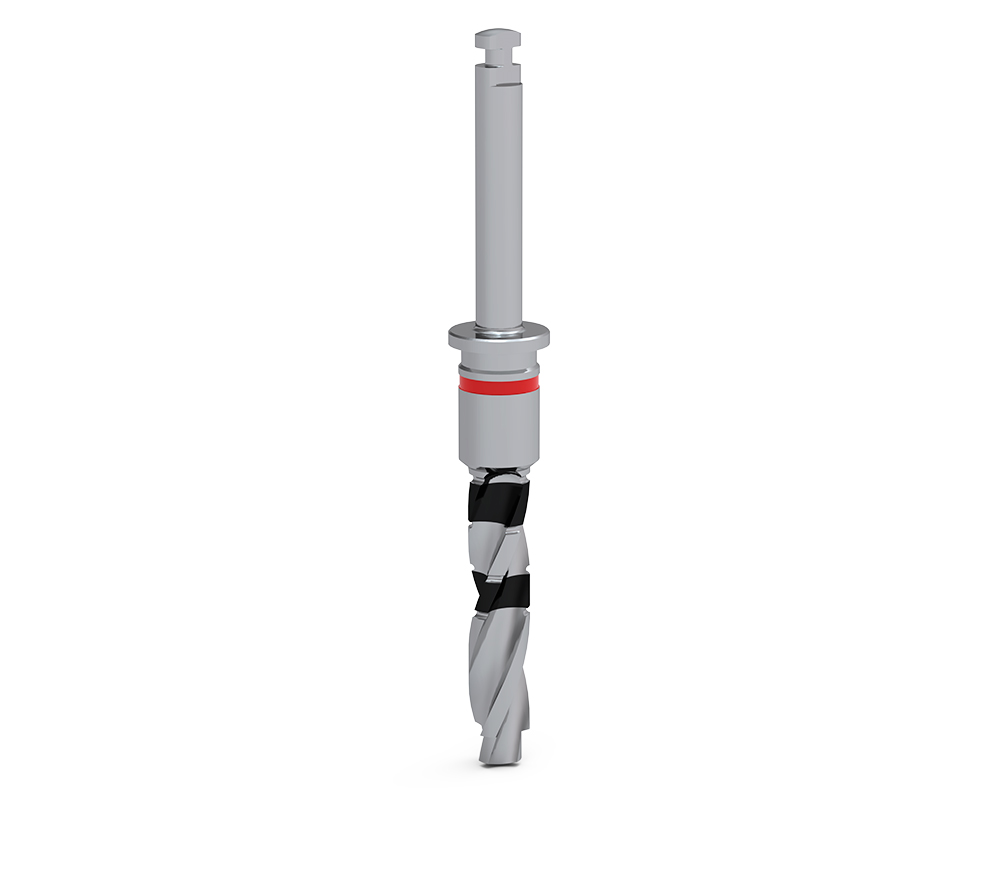 ICX-ACTIVE MASTER Parallelbohrer, rot ø 3,75mm